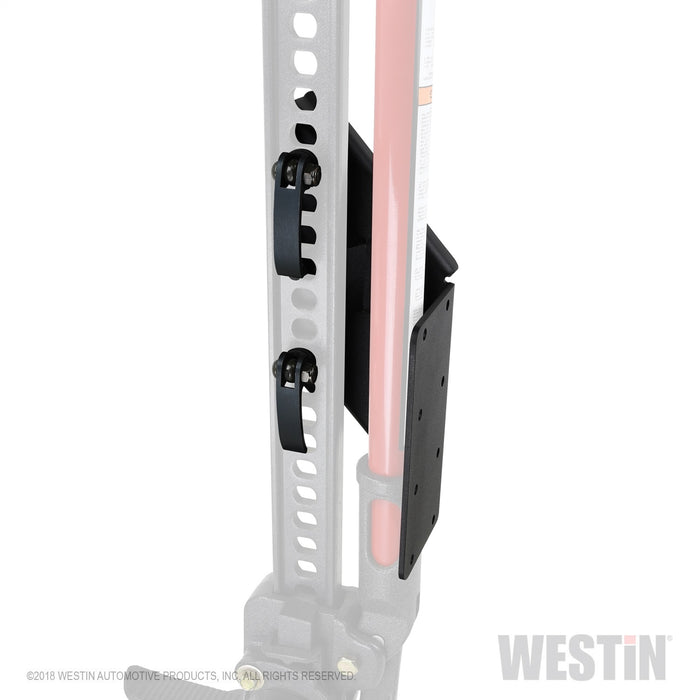 Westin 59-89015 WJ2 Bumper Off-Road Jack Mount; Textured Black; - Truck Part Superstore