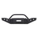 Westin 59-9525-12JKB5 Marksman Full Width Front Bumper w/Bull Bar; Textured Black; - Truck Part Superstore