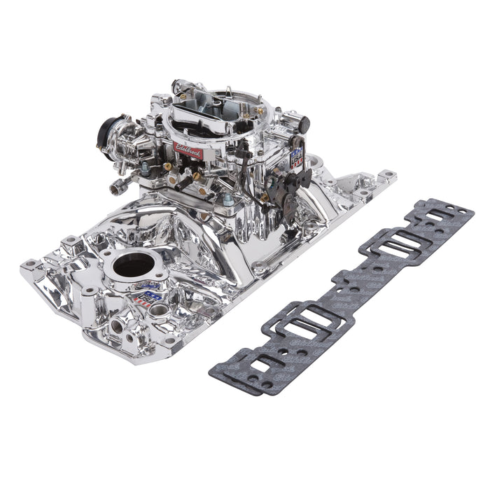 Edelbrock 20274 Engine Intake Manifold / Carburetor Kit - Truck Part Superstore