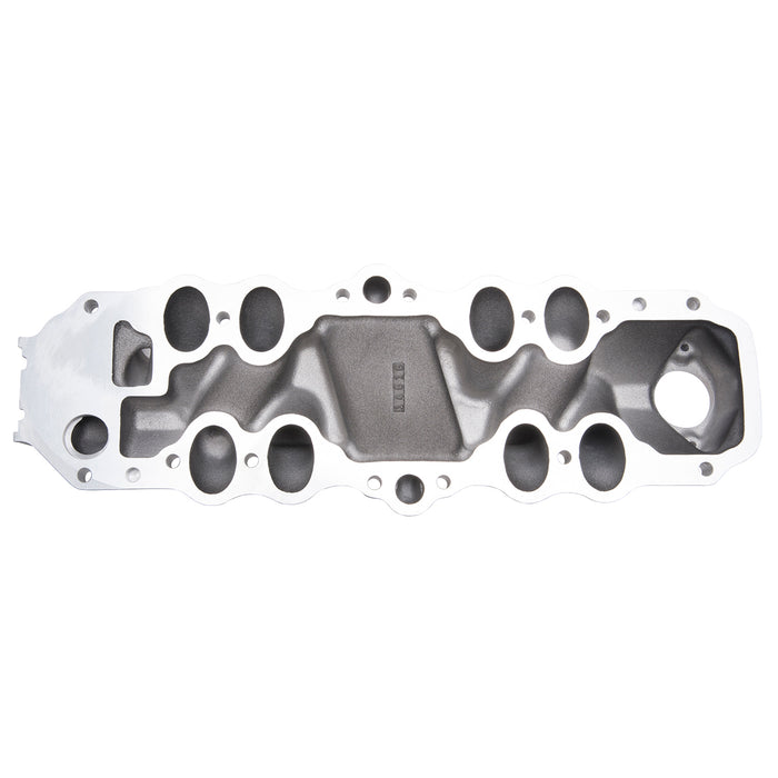 Edelbrock 11073 Edelbrock 4-Barrel Intake Manifold for 1949 to 1953 Ford/Mercury Flathead V8 - Truck Part Superstore