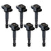 Mishimoto MMIG-CIV-0206 Ignition Coil, Set of 6, fits Honda Civic 2002-2011 - Truck Part Superstore