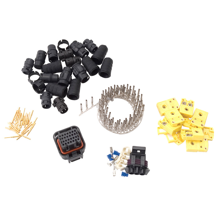 Edelbrock 91206 Connector Kit Advanced Thermocouple Harness QwikData 2 - Truck Part Superstore