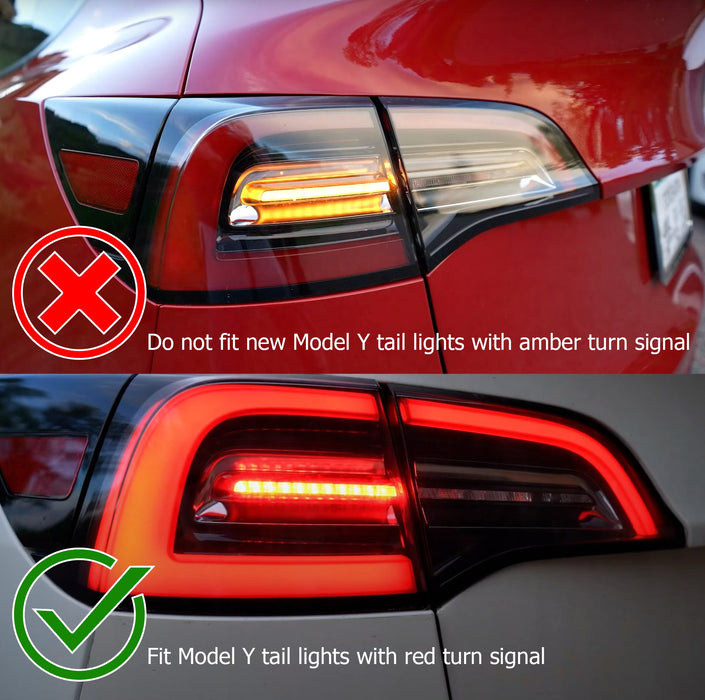 AlphaRex 601020 LED Taillights Red Smoke - Truck Part Superstore