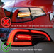 AlphaRex 601020 LED Taillights Red Smoke - Truck Part Superstore