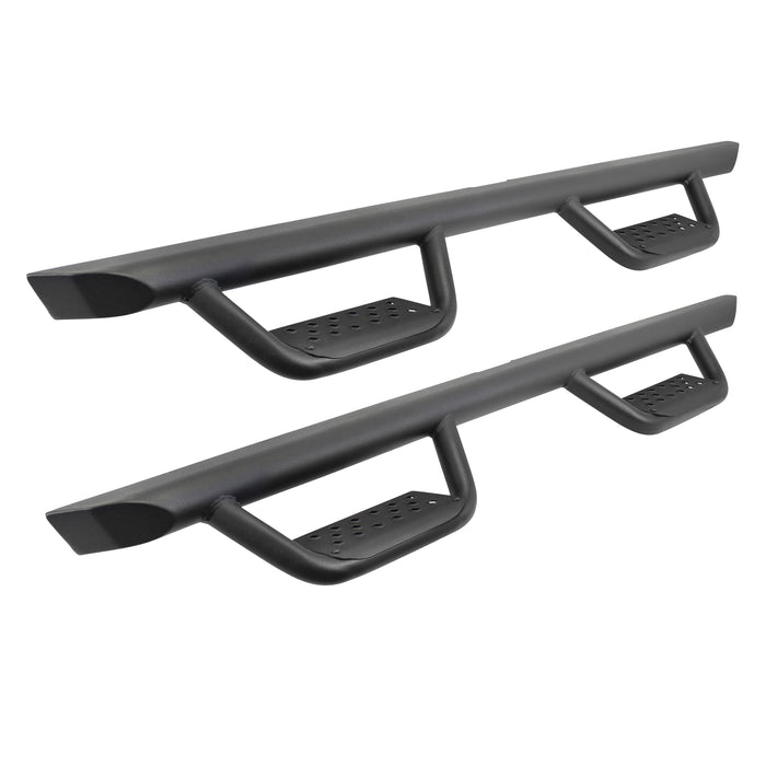 Go Rhino D224235T Drop down hoop step design is ideal for lifted vehicles or larger tires - Truck Part Superstore