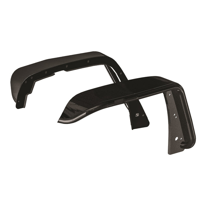 Westin 62-1005 Tube Fenders; Front; Pair; Steel w/Textured Black Finish; - Truck Part Superstore