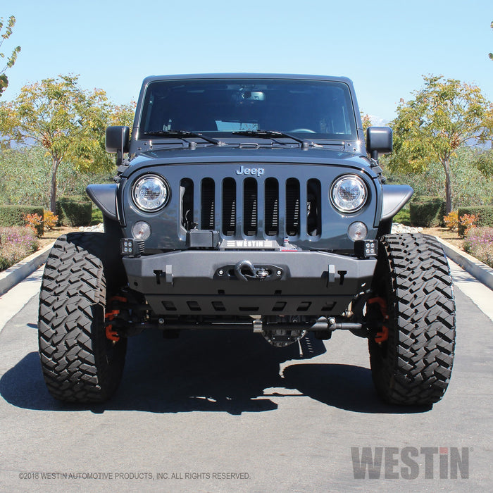 Westin 62-1005 Tube Fenders; Front; Pair; Steel w/Textured Black Finish; - Truck Part Superstore