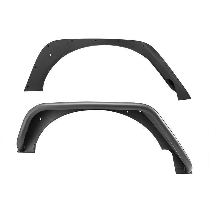 Westin 62-1015 Tube Fenders; Rear; Pair; Steel w/Textured Black Finish; - Truck Part Superstore