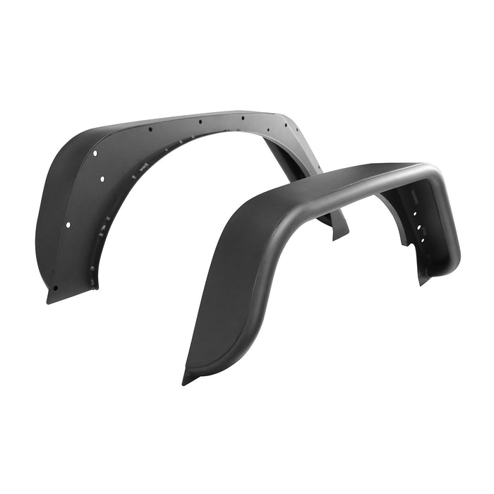 Westin 62-1015 Tube Fenders; Rear; Pair; Steel w/Textured Black Finish; - Truck Part Superstore