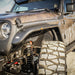 Westin 62-1025 Tube Fenders; Front; Pair; Steel w/Textured Black Finish; - Truck Part Superstore