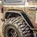 Westin 62-1035 Tube Fenders; Rear; Pair; w/Textured Black Finish; - Truck Part Superstore