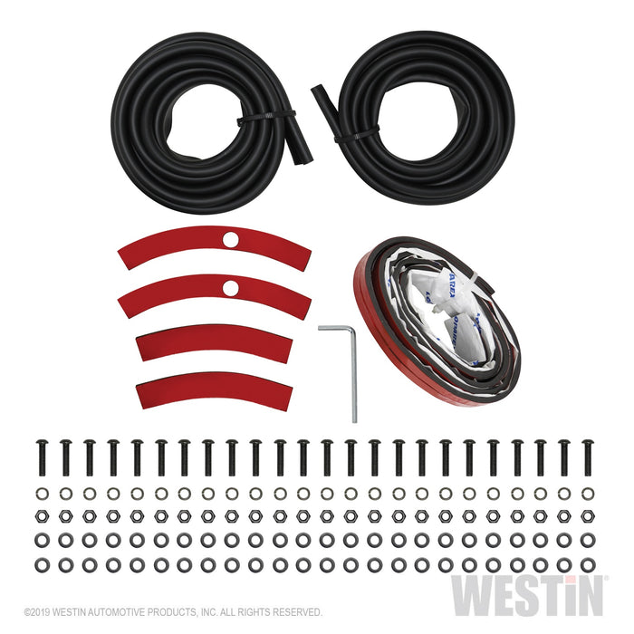 Westin 62-1065 Tube Fenders; Rear; Pair; Steel; Textured Black Finish; - Truck Part Superstore