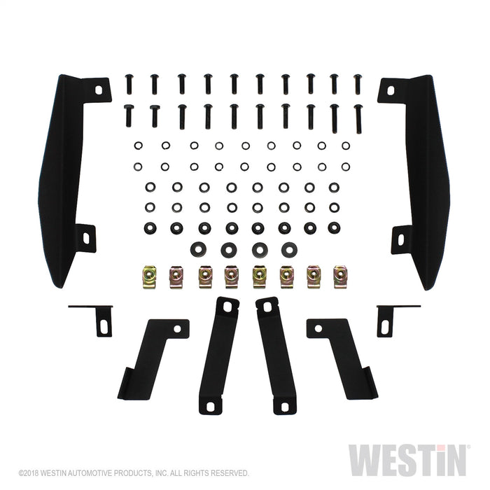 Westin 62-11005 Inner Fenders; Front; Pair; Steel w/Textured Black Finish; - Truck Part Superstore