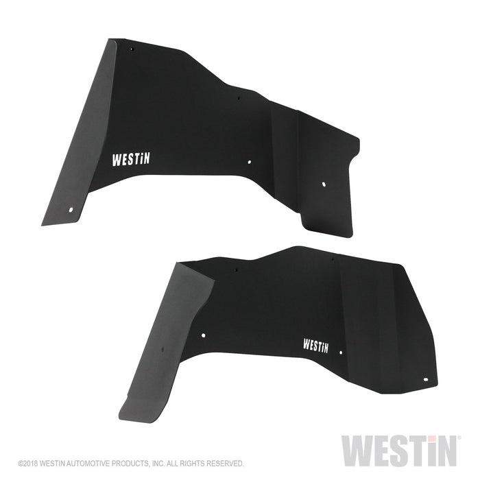 Westin 62-11015 Inner Fenders; Rear; Pair; Steel w/Textured Black Finish; - Truck Part Superstore