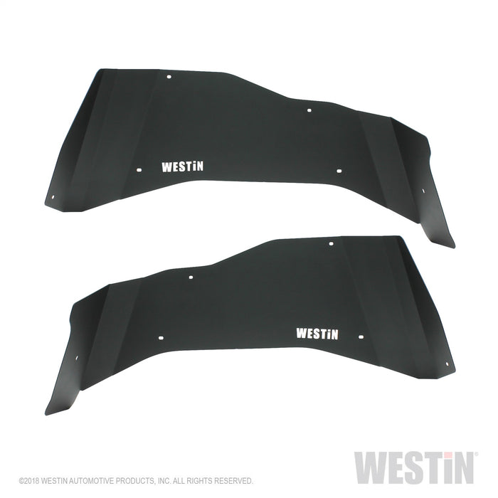 Westin 62-11015 Inner Fenders; Rear; Pair; Steel w/Textured Black Finish; - Truck Part Superstore