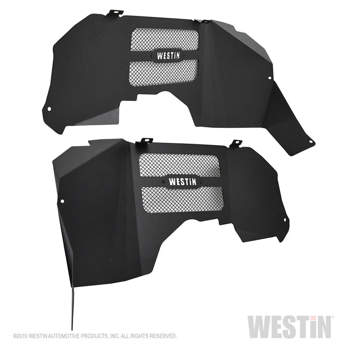 Westin 62-11025 Inner Fenders; Front; Textured Black; - Truck Part Superstore