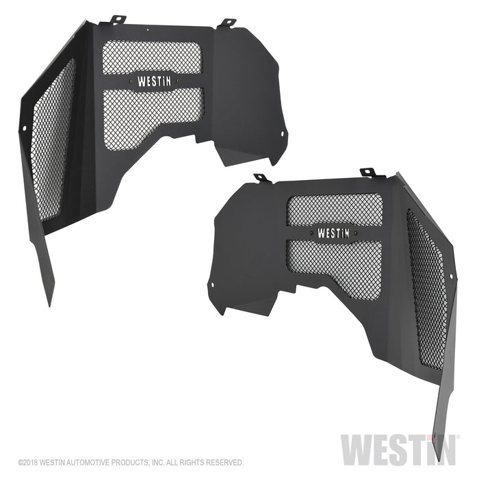 Westin 62-11025 Inner Fenders; Front; Textured Black; - Truck Part Superstore