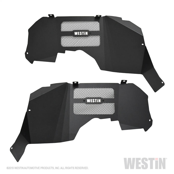 Westin 62-11025 Inner Fenders; Front; Textured Black; - Truck Part Superstore