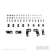 Westin 62-11025 Inner Fenders; Front; Textured Black; - Truck Part Superstore