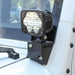 Westin 62-41045 Lower Pillar Mount; For Post Mount LED Lights; Cast Aluminum; Textured Black; - Truck Part Superstore