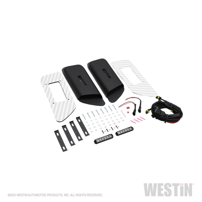 Westin 62-41115 LED Hood Scoop - Truck Part Superstore
