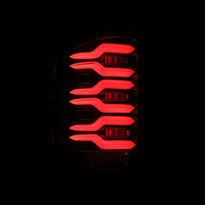 AlphaRex 620040 LED Taillights Alpha-Black - Truck Part Superstore
