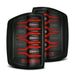 AlphaRex 620050 LED Taillights Black-Red - Truck Part Superstore
