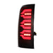 AlphaRex 620050 LED Taillights Black-Red - Truck Part Superstore