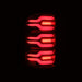 AlphaRex 640050 LED Taillights Black-Red - Truck Part Superstore