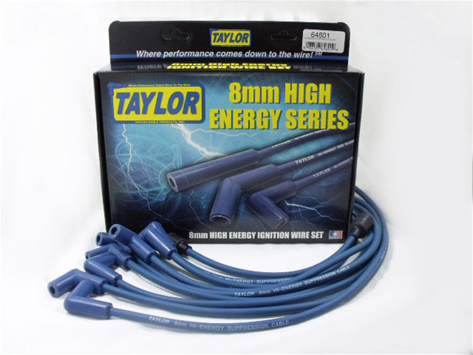 Taylor Cable 64601 High Energy 8mm Ignition Wire Set - Truck Part Superstore
