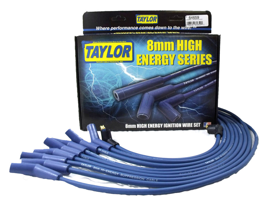 Taylor Cable 64659 High Energy 8mm Ignition Wire Set - Truck Part Superstore
