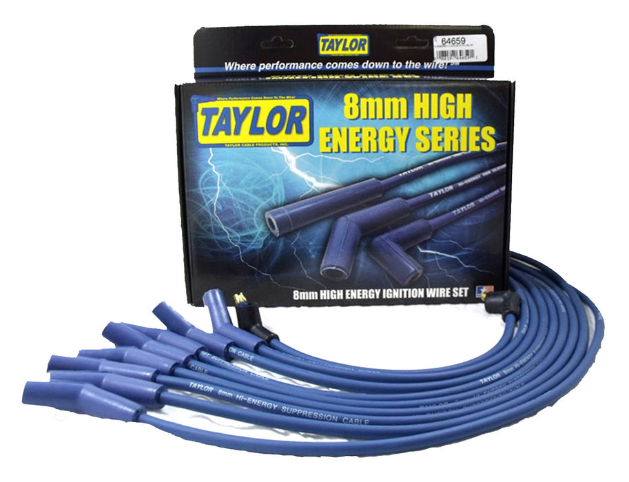 Taylor Cable 64659 High Energy 8mm Ignition Wire Set - Truck Part Superstore