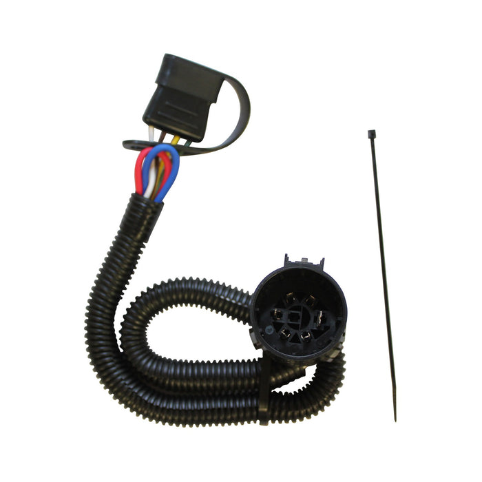 Westin 65-60013 T-Connector Harness; Black; OE Replacement 4-Flat; - Truck Part Superstore