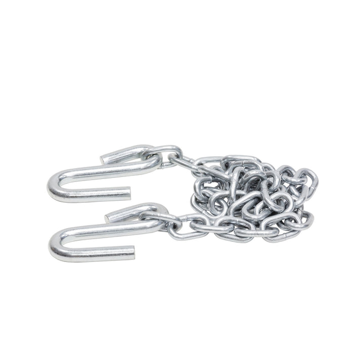 Westin 65-691103 Safety Chain; 1/4 in. x 40 in. w/2 7/16 in. S-Hooks; - Truck Part Superstore