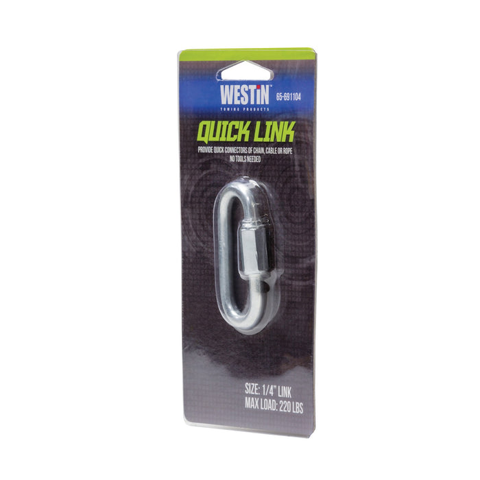 Westin 65-691104 Westin Receiver Hitch Ball Mount; 1/4 in.; Threaded; Quick Link; - Truck Part Superstore