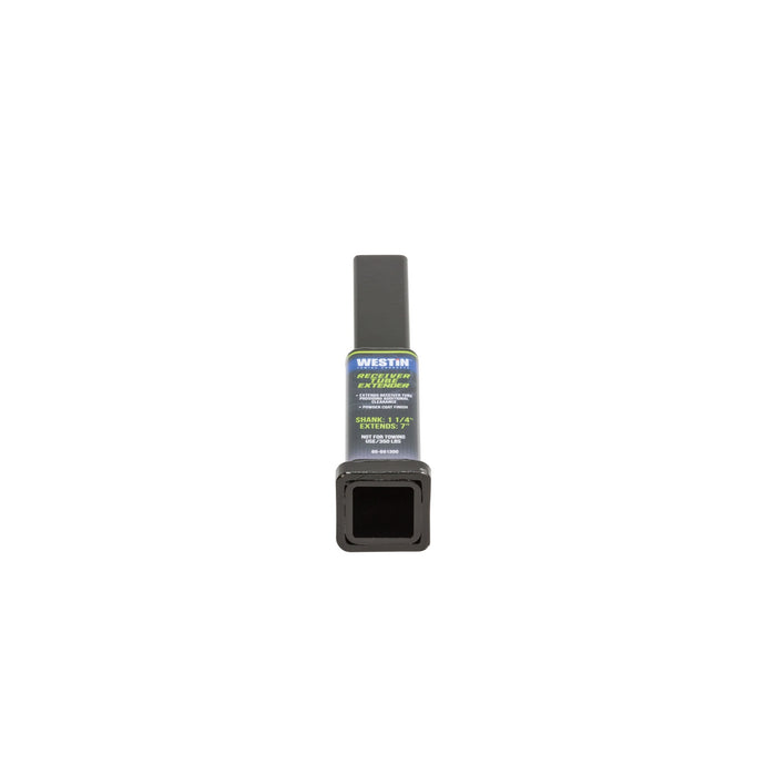 Westin 65-691300 Westin Receiver Tube Extender; 7 in Extender With 1 1/4 in. Shank; - Truck Part Superstore