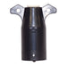 Westin 65-75021 Electrical Connector; 7-Way RV Round; Plastic Trailer Side; w/Rubber Seal; - Truck Part Superstore