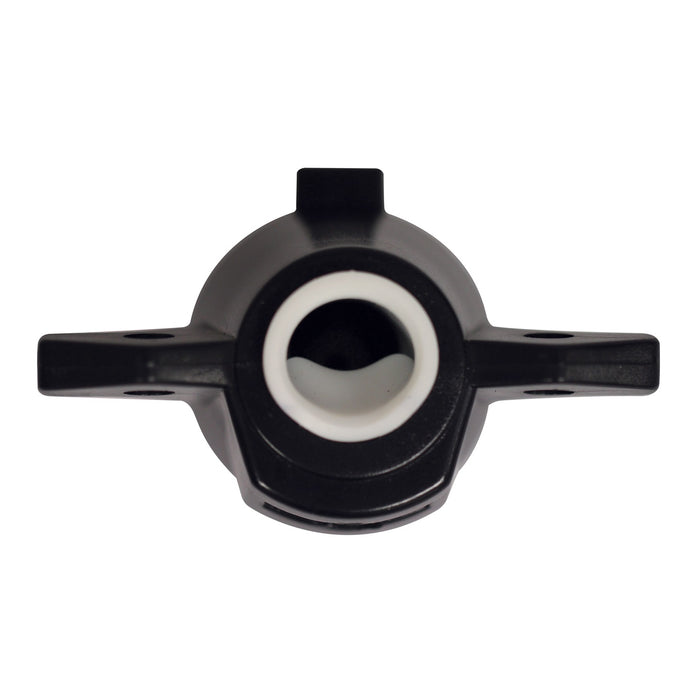 Westin 65-75021 Electrical Connector; 7-Way RV Round; Plastic Trailer Side; w/Rubber Seal; - Truck Part Superstore