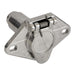 Westin 65-75036 Electrical Connector; 6-Way Round; Metal; Car Side; - Truck Part Superstore