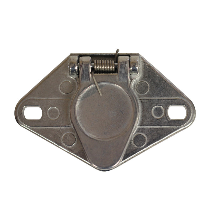 Westin 65-75036 Electrical Connector; 6-Way Round; Metal; Car Side; - Truck Part Superstore