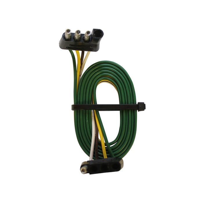 Westin 65-75185 Electrical Connector; 18 in.; 4-Way Flat; Car And Trailer; Loop; - Truck Part Superstore