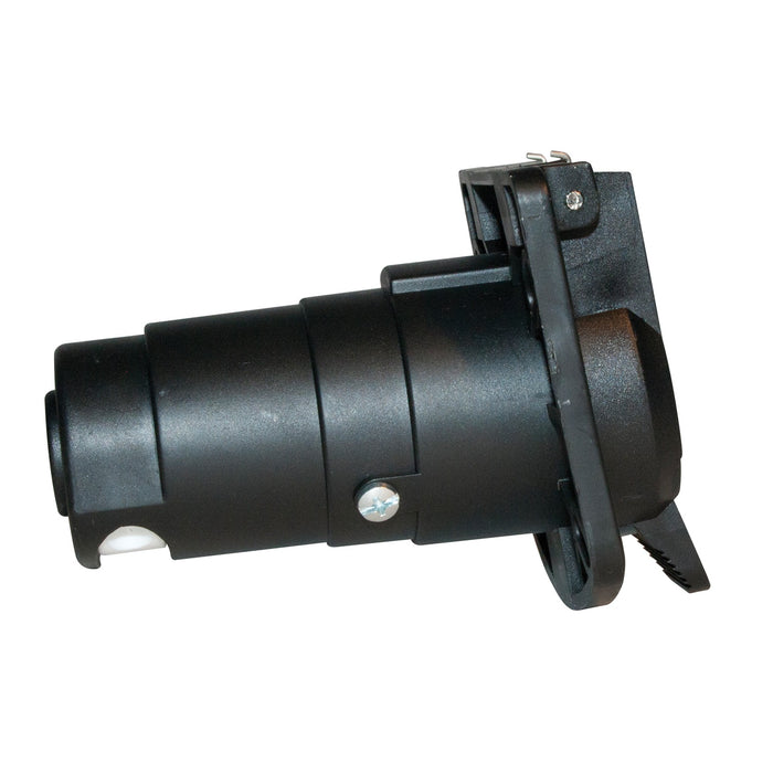 Westin 65-75300 Electrical Connector; 7-Way RV Round; Plastic; Car Side; w/Rubber Seal; - Truck Part Superstore