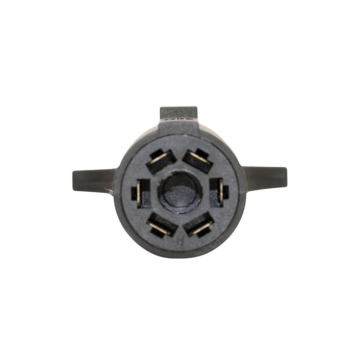 Westin 65-75704 Electrical Adapter; 7-Way Round To 6-Way; Brakes to Outer Pin - S; - Truck Part Superstore