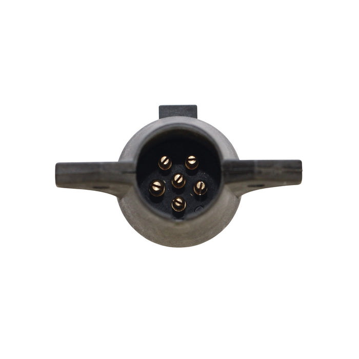 Westin 65-75704 Electrical Adapter; 7-Way Round To 6-Way; Brakes to Outer Pin - S; - Truck Part Superstore