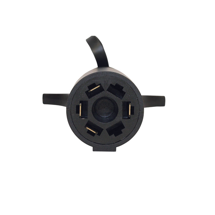 Westin 65-75707 Electrical Adapter; 7-Way To 4-Way Flat Adapter; w/LED Dust Cap Tester; - Truck Part Superstore