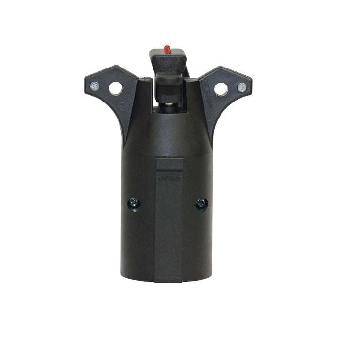 Westin 65-75707 Electrical Adapter; 7-Way To 4-Way Flat Adapter; w/LED Dust Cap Tester; - Truck Part Superstore