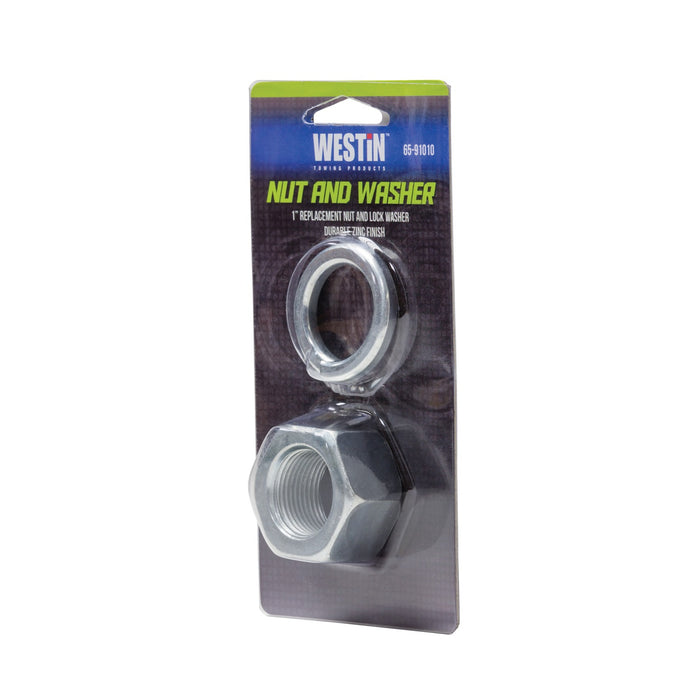 Westin 65-91010 Westin Receiver Tube Extender; 1 in.; Nut And Lock Washer; - Truck Part Superstore