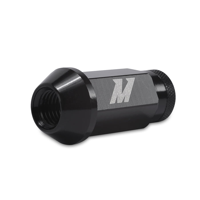 Mishimoto MMLG-15-20LBK Mishimoto Aluminum Locking Lug Nuts M12x1.5, 20pc Set, Black - Truck Part Superstore