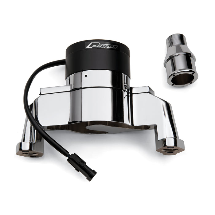 ProForm 66225P Electric Engine Water Pump Aluminum Polished Finish Fits SB Chevy Engines Proform - Truck Part Superstore
