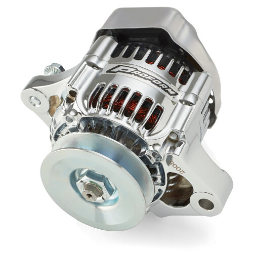 ProForm 66431 50-Amp Mini Alternator Chrome Finish 1 Wire - Truck Part Superstore